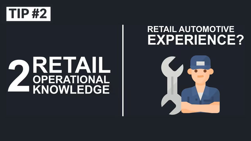 The start of the Armatus Dealer Uplift video about our retail automotive experience, which shows an automotive technician holding a wrench.